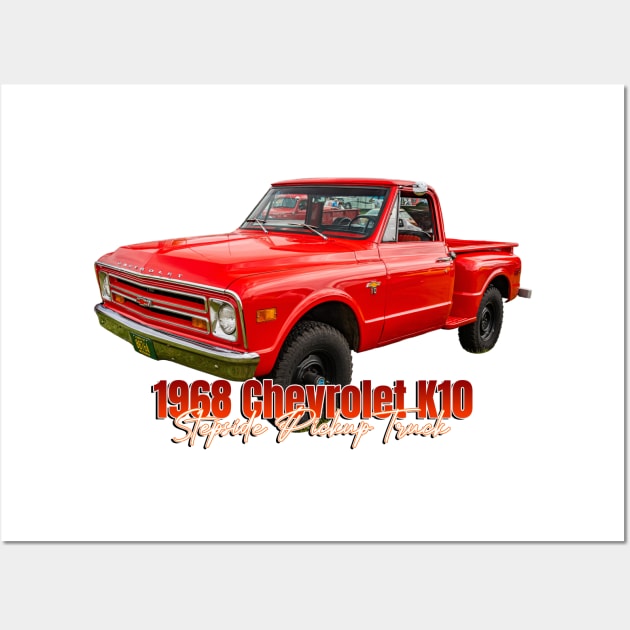 1968 Chevrolet K10 Stepside Pickup Truck Wall Art by Gestalt Imagery